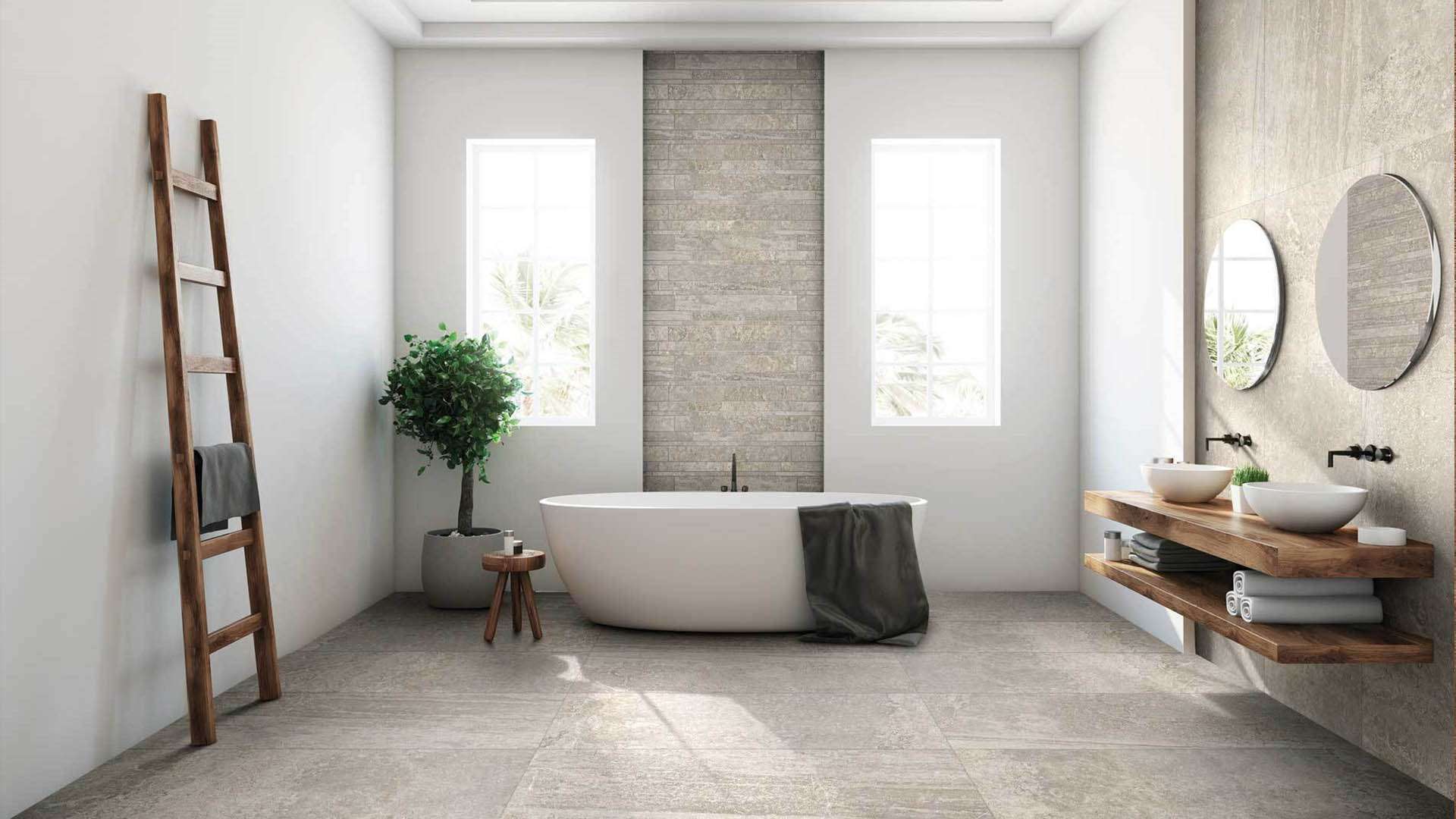 Piastrelle effetto cemento